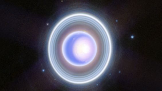 Prstence planety Uran už nejsou skryté. Webbův teleskop nabízí nový, detailní pohled